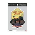 thumbnail image 2 of Die Cut Sticker Colorado, Ride the Trails, Mountain Bike, Contour Vinyl Sticker 3 to 6 inches, (Waterproof Decal for Cars, Water Bottles, Laptops, Coolers), Large, 2 of 5