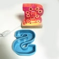 thumbnail image 1 of uhnmki DIY Mold 26 Mold Alphanumeric English Cake Silicone Alphanumeric Cake Crystal Cake Mould, 1 of 2
