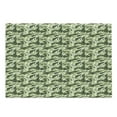 thumbnail image 1 of Banana Leaf Cutting Board, Caribbean Exotic Tree Foliage Vintage Look in Greeny Shades, Decorative Tempered Glass Cutting and Serving Board, Large Size, Pale Green Dark Green, by Ambesonne, 1 of 1