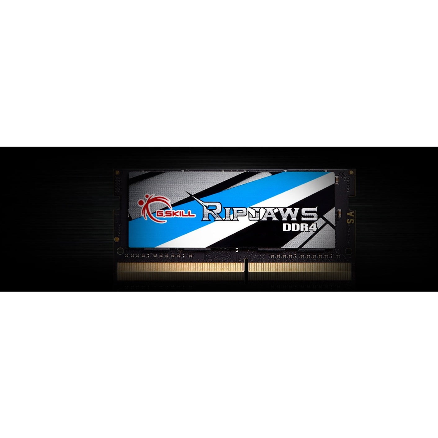 G.SKILL Ripjaws Series 32GB (2 x 16GB) 260-Pin DDR4 SO-DIMM DDR4 3200 (PC4 25600) Laptop Memory Model F4-3200C22D-32GRS