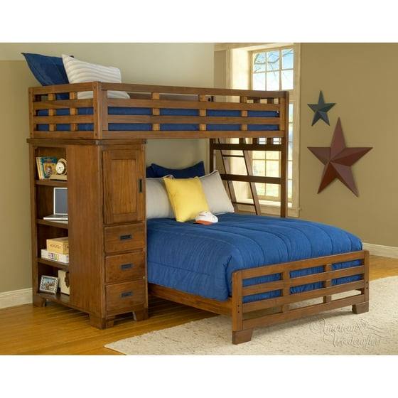 American Woodcrafters Heartland Student Loft Bed