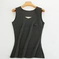 thumbnail image 5 of Women Thermal Tank Tops, Scoop Neck Fleece Camisole Sleeveless Underwear Warm Base Layer, 5 of 5