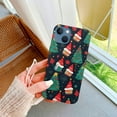 thumbnail image 3 of COMIO Christmas Case for iPhone 15,Christmas Tree Hat Stars Cover Fit for iPhone 15 for Women Men Girls,Unique Design Protective Cover Case, 3 of 4