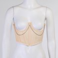 thumbnail image 5 of Babysbule Womens Clearance Shapewear Women's Court Mesh Corset Chain Body Shaping Clothes Belted Girdle Shapewear, 5 of 6