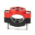 thumbnail image 6 of Motorcycle Headlight Spot Light Turn Signals Holder Mount Bracket Fork Clamp Red, 6 of 7