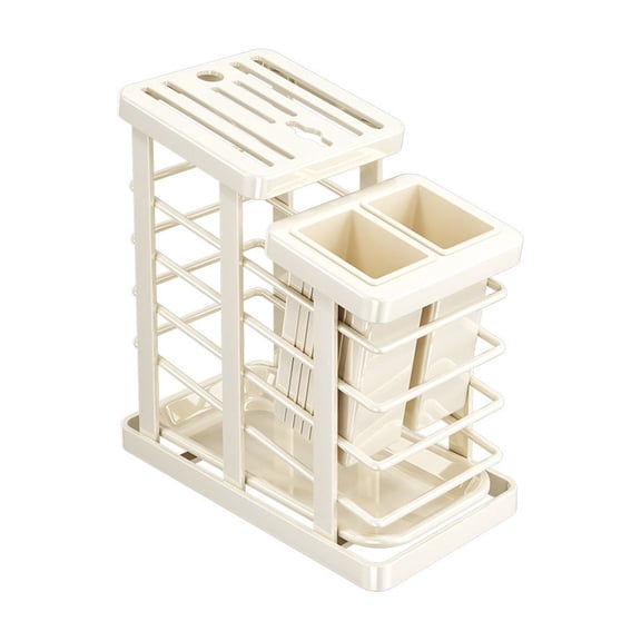 Kitchen Knife Rack Storage Rack Countertop Multi-Functional Knife Rack Household Chopstick Cage Integrated Kitchen Knife Multi-Functional Storage Rack