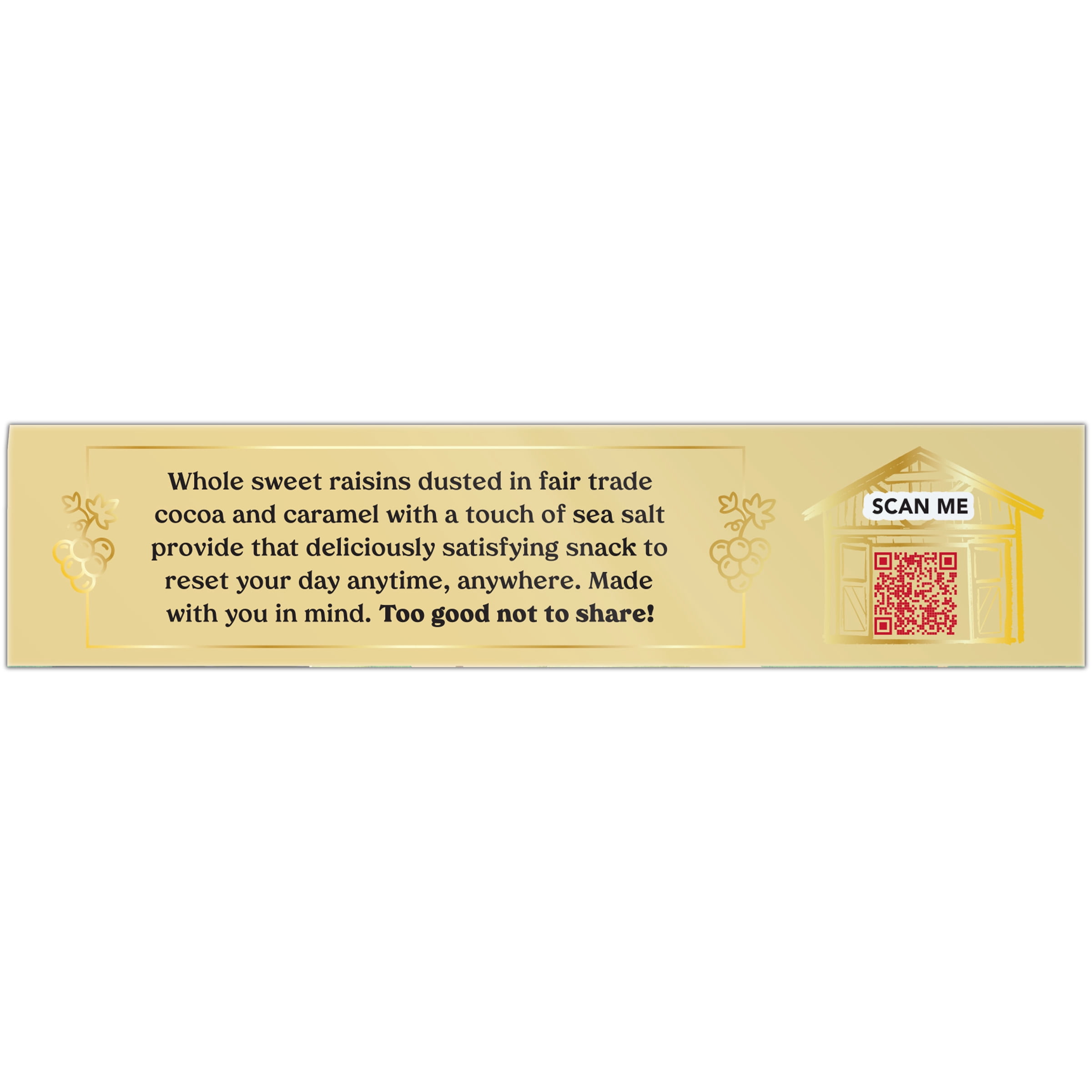 Sun-Maid® Farmstand Reserve™ Sea Salt Coca Carmel Raisins 5-Count Box/.8oz Bag