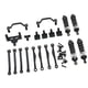 thumbnail image 3 of Kits de actualización de metal para coches RC a escala 1:16, barras de acoplamiento, amortiguadores profesionales fáciles de instalar Negro, 3 of 9