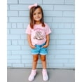 thumbnail image 6 of Birthday Girl Shirt for Toddlers & Kids Pink Western Cowgirl Floral Boots Party Tee Pink Shirt Youth Large, 6 of 8