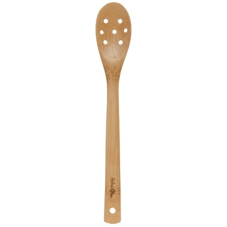 Helens Asian Kitchen Carbon - Helen Chen's Asian Kitchen 12-inch Bamboo Pierced Spoon