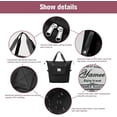 thumbnail image 4 of Large foldable suitcase, lightweight and waterproof suitcase with fixed strap, foldable suitcase with dry and wet compartments [ch], 4 of 5