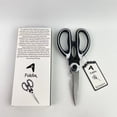 thumbnail image 5 of Foldix Scissors,Kitchen Scissors All Purpose Heavy Duty Meat Poultry Shears,  1-Pack (Black White), 5 of 9