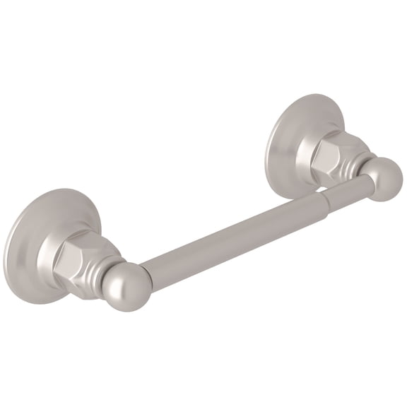 Rohl Rot18 Acqui Wall Mounted Spring Bar Toilet Paper Holder - Nickel