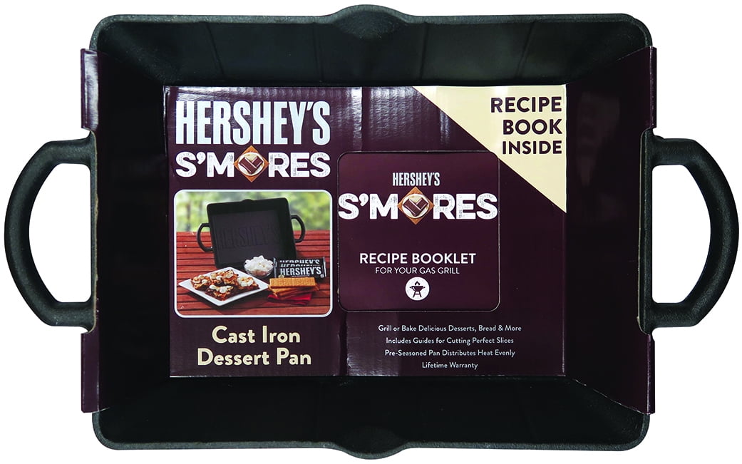 Hershey's S'mores, 13inch Rectangle Cast Iron Dessert Pan