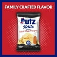 Utz Kettle Classics Salt & Malt Vinegar Potato Chips, GlutenFree, 7.5 oz