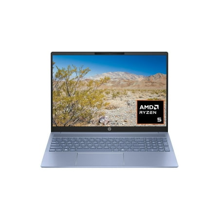 HP Pavilion 16 inch Laptop, WUXGA Touchscreen, AMD Ryzen 5 8540U, 8 GB RAM, 512 GB SSD, AMD Radeon Graphics, Windows 11 Home, Copilot Key, 16-ag0010nr (2024)