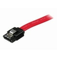 thumbnail image 2 of StarTech.com 8in Latching SATA to SATA Cable - F/F - SATA cable - Serial ATA 150/300/600 - SATA (R) to SATA (R) - 7.9 in - latched - red - for P/N: 10P6G-PCIE-SATA-CARD, 2P6G-PCIE-SATA-CARD, 4P6G-PCIE-SATA-CARD, 6P6G-PCIE-SATA-CARD, 2 of 2