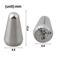 thumbnail image 1 of Metal Guitar Switch Tip Switch Knob For Lp For Epi Style Electric Guitars For Pickup 1Pc Silver Shenzhuyue, 1 of 9