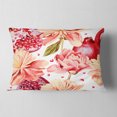 thumbnail image 2 of Designart Flowers beyond the Edges - Floral Throw Pillow - 12x20, 2 of 5