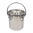 thumbnail image 3 of koolsoo Milking Machine Bucket Easy Carrying Stainless Steel for Livestock Horse Cow 5L, 3 of 9