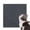 Dark grey, variant on Pekkaxy Self-Adhesive Cat Scratching Board, 12 in x 12 in x 0.16 in, Protects Furniture from Sharp Claws, Mounts to Walls or Sofas for DIY Pet Areas