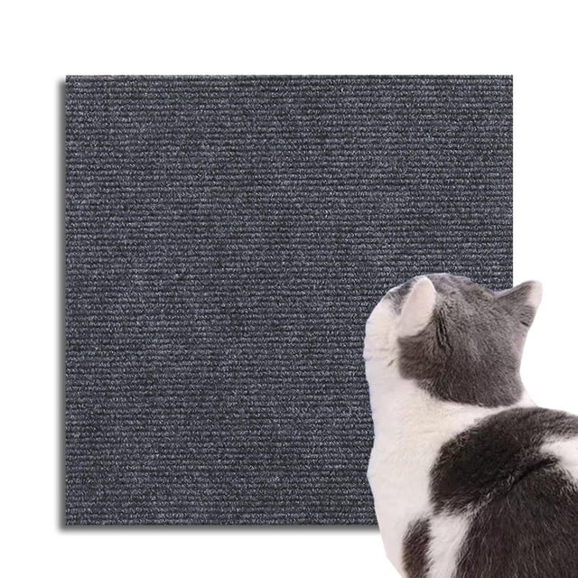 Scratching Pad Self-Adhesive Climbing Mat Trimmable Scratch For Couch Protector Fabric K5D0 Carp