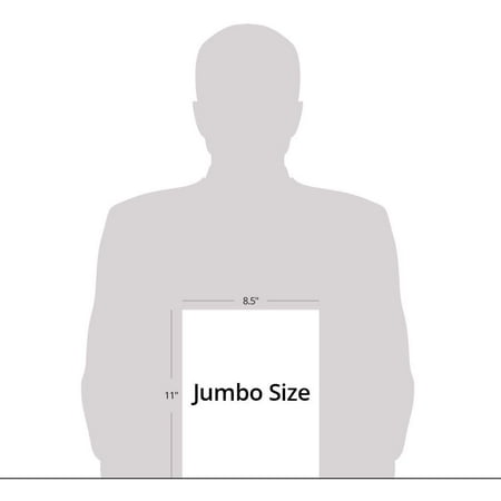 Andaz Press Funny Jumbo New Job Card With Envelope 8.5 x 11 inch, Farewell Retirement Office, Don't Leave Me Alone