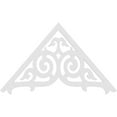 thumbnail image 2 of Ekena Millwork 48"W x 28"H x 1"P (14/12) Pitch Athens Architectural Grade PVC Gable Pediment, 2 of 5