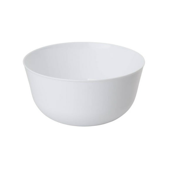 Bella Design 24oz. White Plastic Bowls, 10ct.