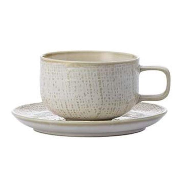 Oneida L6800000500 5.5 in. Knit Porcelain Saucer White