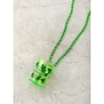 thumbnail image 4 of Way To Celebrate St. Patrick's Day Green Beaded Necklace with Shot Glass, 4 of 4