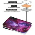 thumbnail image 4 of PS5 Skin Disc Version Console & Controllers, Mytrix Durable Protective Skin Stickers for Playstation 5 disk Edition, Vinyl Decal Stickers- Cosmic, 4 of 7
