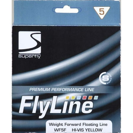 Superfly Fly Line Weight Forward Floating 5 (Best Fly Line Weight For Trout)