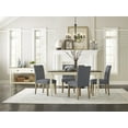 thumbnail image 2 of Finch Westport Tufted Armless Dining Side Chairs, Cottage Gray (Set of 2), 2 of 13