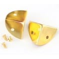 thumbnail image 2 of 12Pcs Antique Iron Bronze Corner Wooden Box Edge Corner With Screws, 2 of 9