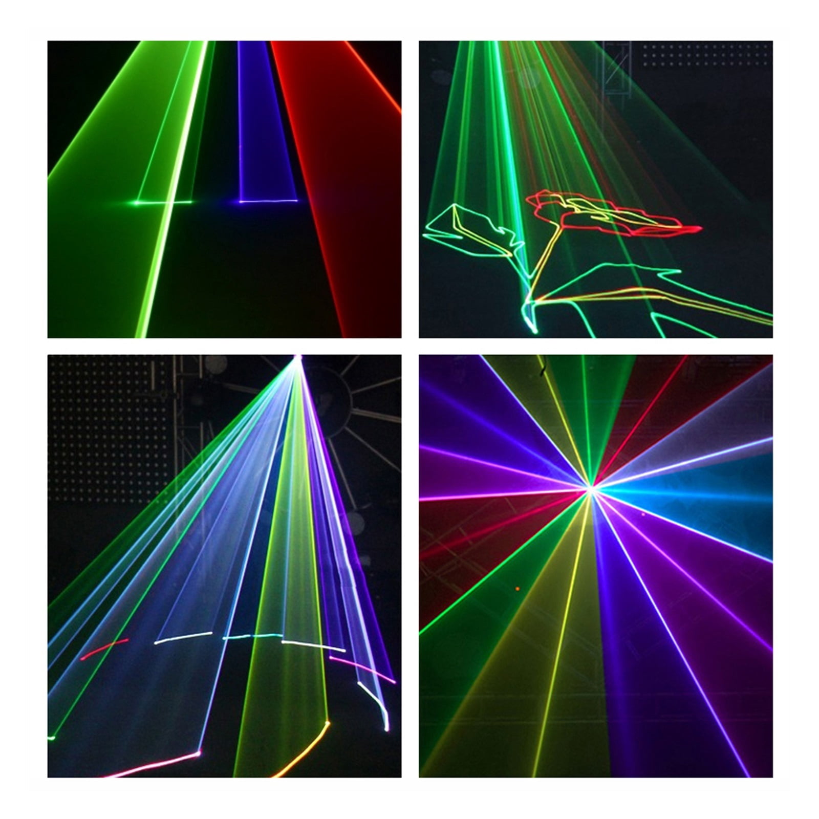 1W 2W 3W 5W RGB Animation Beam Scanner Stage Light Projector DJ Disco Bar Club Party Dance Wedding Xmas Effect Show Lamp