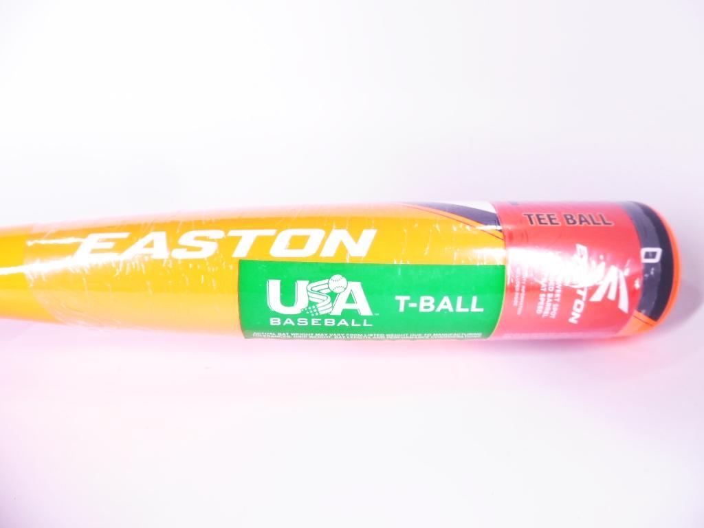 Easton Mako 26" Aluminum Ultra-Lite Youth Tee-Ball USA Baseball Bat - Orange