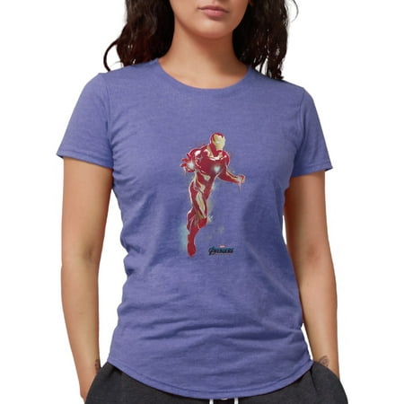 CafePress - Iron Man Womens Tri Blend T Shirt - Womens Tri-blend