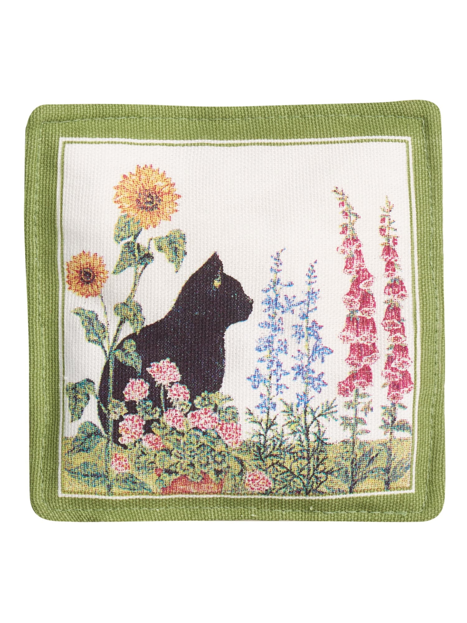 NEW Alice's Cottage Cotton Scented Spiced Mug Mat Coaster Rooster Teal 
