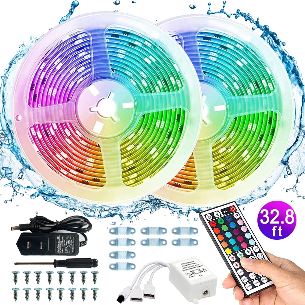 65.6FT Flexible Strip Light RGB LED SMD Fairy Lights Room Party Bar with g 77 