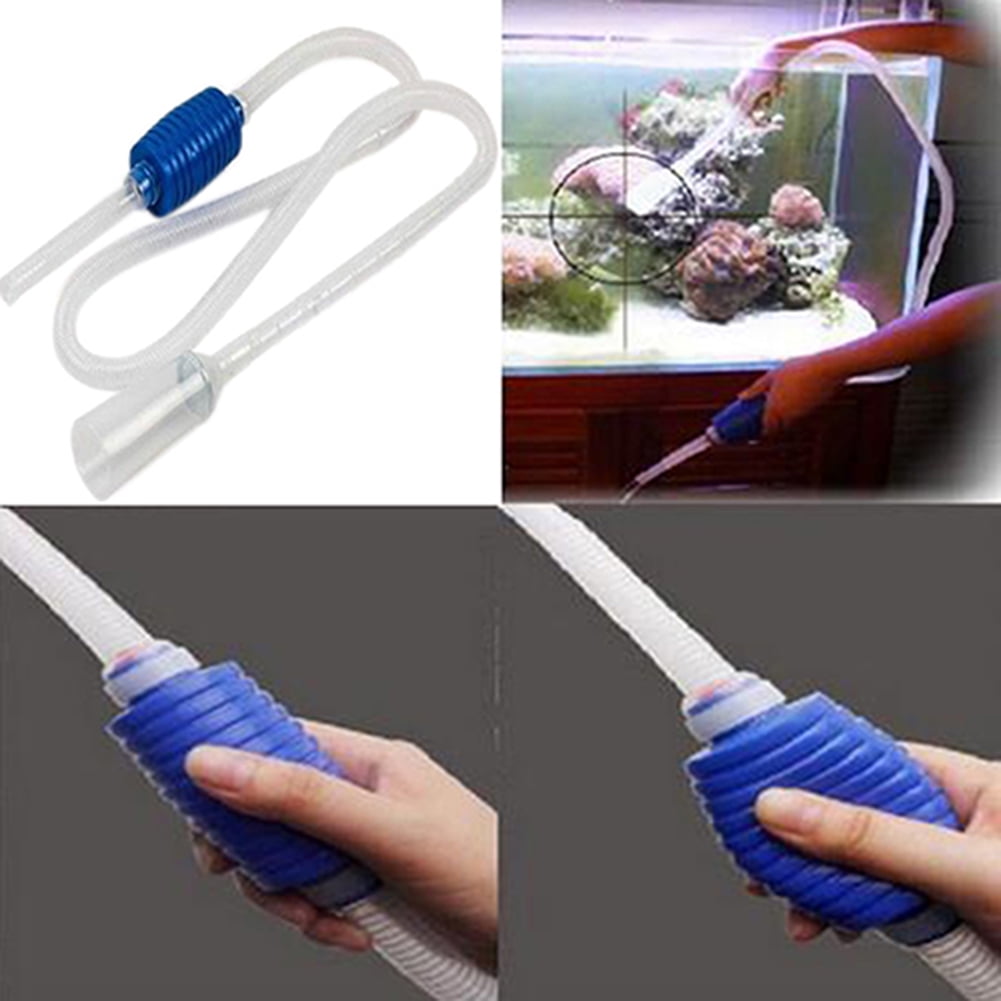 Besufy Cleaner Pump,Aquarium Clean Vacuum Water Changer Gravel Cleaner