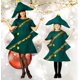 thumbnail image 2 of Traje de árbol de Navidad de Año Nuevo, disfraz de mamá y niña, ropa de actuación de fiesta verde Grinch con sombrero, disfraces de elfo de Navidad 2021, 2 of 4