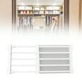 thumbnail image 4 of Shelf Dividers,PP Steel Tube Closet Tension Shelf Expandable Nail Free Wardrobe Cupboard Divider Storage Rack, 4 of 8