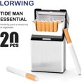 thumbnail image 3 of Étui à Cigarettes Format King en Aluminium Résistant aux Rayures, Lot de 2, 3 of 4