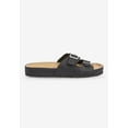 thumbnail image 4 of Comfortview Women's The Maxi Slip On Footbed Sandal, 4 of 6