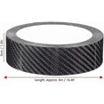 thumbnail image 5 of 5M/16.4 Feet Black Car Door Edge Film Anti-Scratch Sticker For Door Edge, Door Bumper, Protection Tape, Carbon Fiber Strip Sticker, 5 of 5