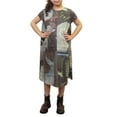 thumbnail image 2 of JNBY Multi Print Cap Sleeve Dress, 2 of 3