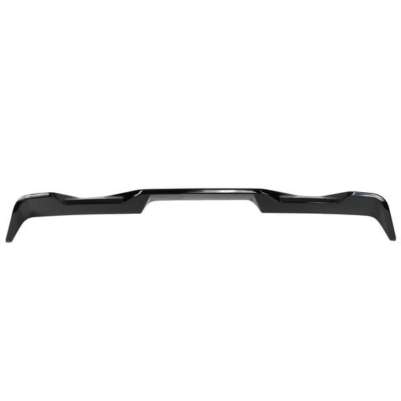 Ikon Motorsports Compatible with 15-20 Ford F-150 All Cab & Bed Size Ikon Style Rear Roof Spoiler Gloss Black - ABS