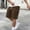 Brown1, variant on Men's Cool Silk Cotton Casual Shorts Lightweight Breathable Summer Cavalry Twill Shorts with Pockets S-3XL