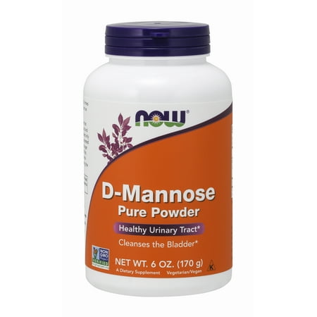 NOW Supplements, Certified Non-GMO, D-Mannose Powder,